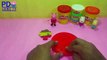Свинка пеппа учим цвета играть doh мороженое эскимо формы звезды свинка Пеппа веселый и творческий для детей