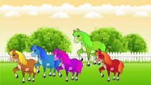 Finger Family Rhymes for Children Flying Horse Pegasus Cartoon | Finger Family Nursery Rhy