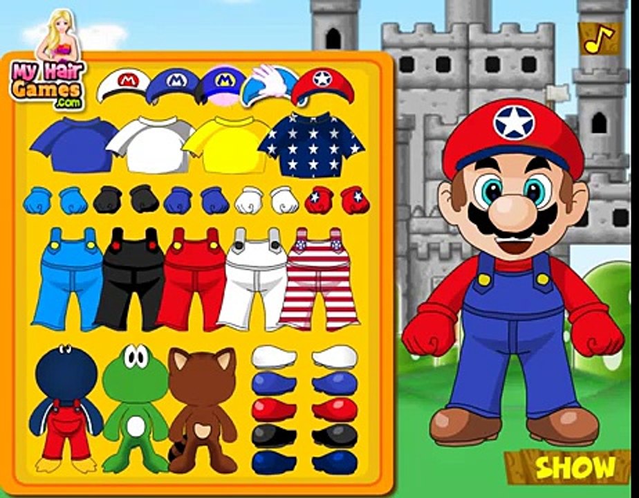 Brave Mario Dress Up Top Baby Games For Kids new