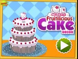 привет Китти торт декор наифруктовейшие видео игра для девочек, игр, игры, косина, дочь, кухни Axbjpw