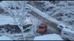 Ora News - Reshjet e borës në Kukës, Shkodër, Elbasan e Peshkopi