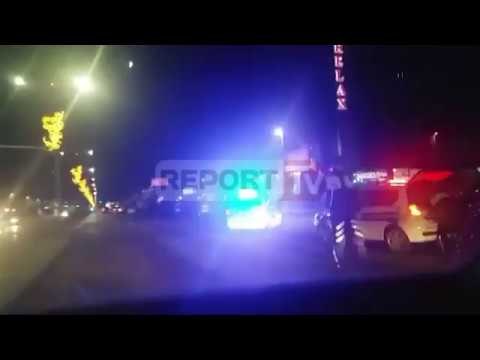 Report TV - Aksident në Tiranë, humb jetën një vajzë, 3 të plagosur rëndë