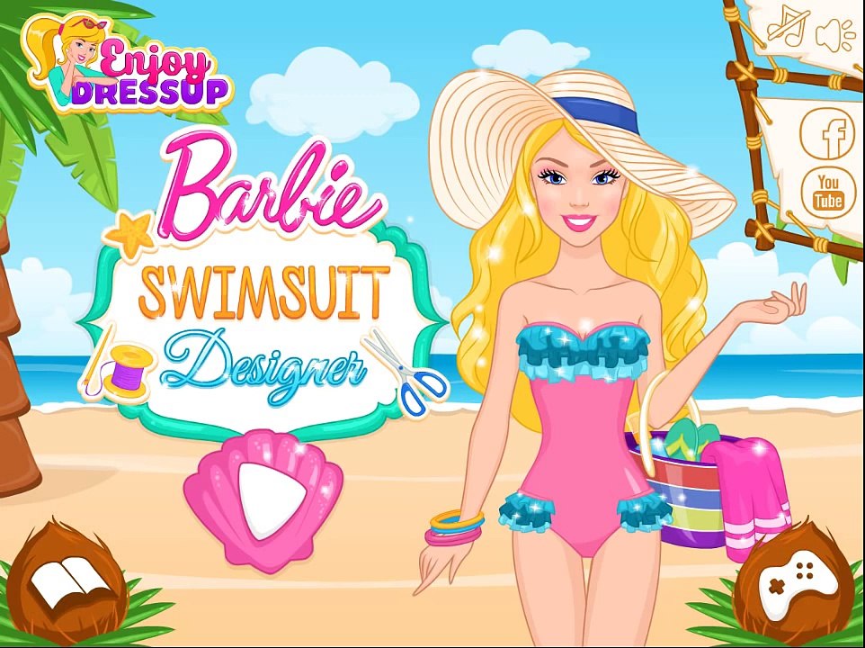 barbie dress up games - Barbie Swimsuit Designer - hd - العاب تلبيس باربي - ألعاب باربي