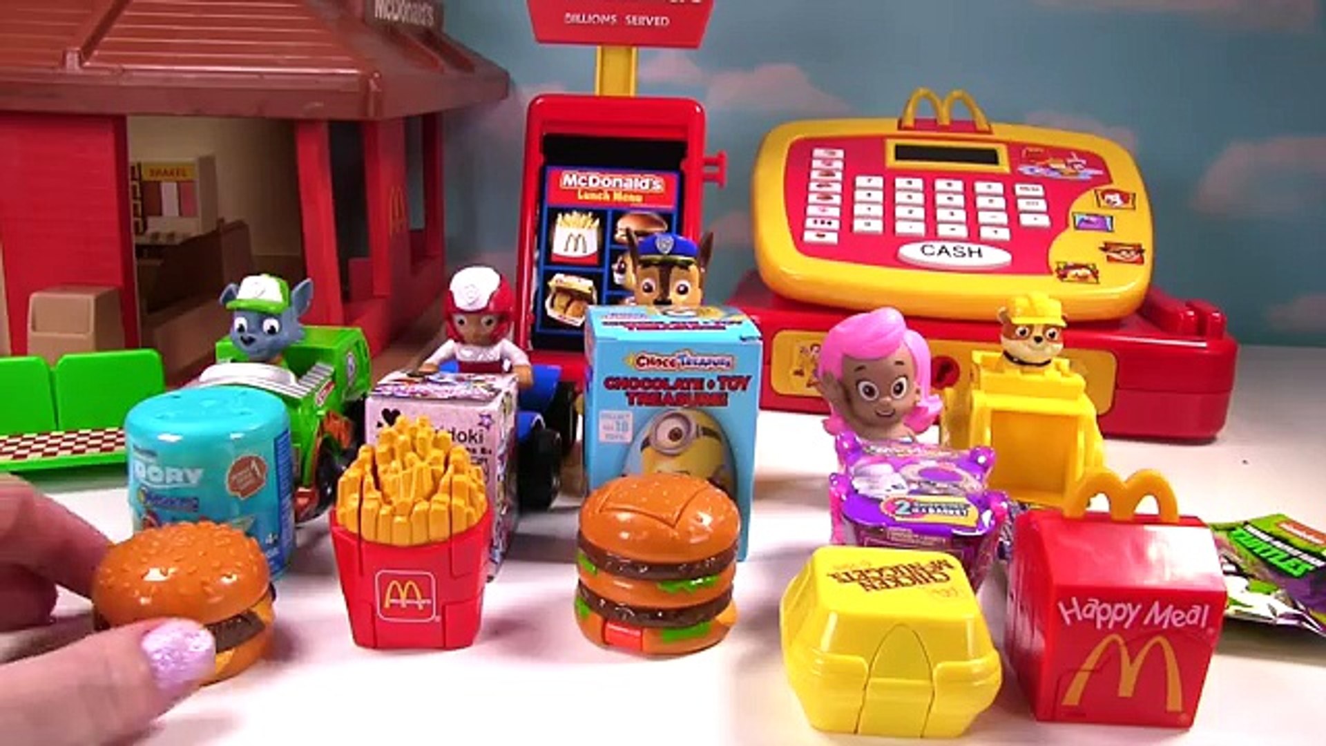 paw patrol mcdonalds toys