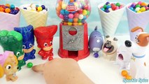 Paw Patrol Baby Learn Colors Gumballs for Preschool Children, PJ Masks Toys, Fun Creative