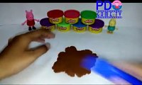 DIY How To Make Play Doh Icecream Cake Food Toys Learn Colors Slime Toilet Poop