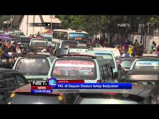 Kondisi Trotoar di Tanah Abang Pasca Razia PKL - NET12