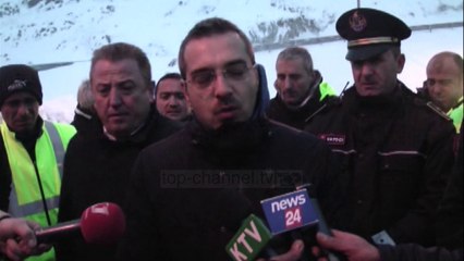 Moti i keq, Tahiri inspekton tunelin e Kalimashit - Top Channel Albania - News - Lajme