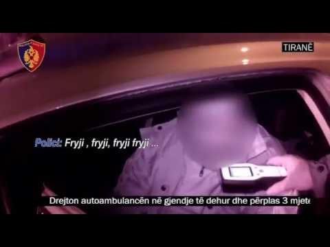 Tiranë- Shoferi i autoambulancës i dehur përplaset me tre makina