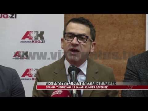 AK: Protesta per rrezimin e Rames - News, Lajme - Vizion Plus