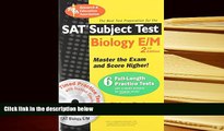 Popular Book  SAT Subject Test™: Biology E/M w/CD (SAT PSAT ACT (College Admission) Prep)  For