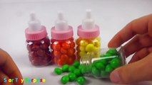 El Bebé Boca Grande De Caramelos Show! Lo mejor de Aprender los Colores con los Huevos Sorpresa y un Lacasitos