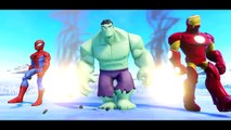 THE AVENGERS - The HULK, Spiderman & Iron Man Superheores   Mickey Mouse Frozen Elsa & Venom_1