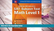 Popular Book  McGraw-Hill Education SAT Subject Test Math Level 1 4th Ed.  For Kindle