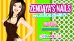 Zendaya and Her Best Friend Zinks Nail Art Mani Date – Besties – Teen Vogue