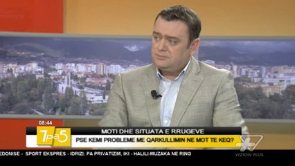 7pa5 -  Moti dhe situata e rrugeve - 9 Janar 2017 - Show - Vizion Plus
