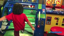 Chuck E Cheese Diversión de la Familia de Juegos de Interior y Actividades para los Niños los Niños Juegan Niños de la Zona de Vid