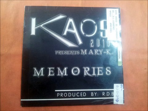 KAOS 2010 PRESENTS. MARY-K.(MEMORIES.(D10 VOCAL MIX.)(12''.)(2001.)