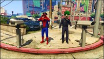 Полицейский Джокер Spidermans с мультфильм полицейский автомобиль грузовик дети детские стишки песни для детей