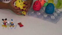 30 Play-Doh Toy Surprise Eggs - Nick & Disney Jr. - PJ Masks, Paw Patrol, Mickey Mouse Clu