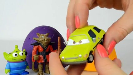 Kinder Surprise eggs Shopkins Play doh My little pony Toys English Disney TMNT Playdough Egg