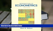 Best Ebook  Introduction to Econometrics (3rd Edition) (Addison-Wesley Series in Economics)  For