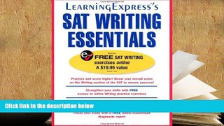 Popular Book  SAT Writing Essentials  For Trial