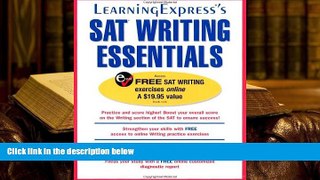 Popular Book  SAT Writing Essentials  For Trial