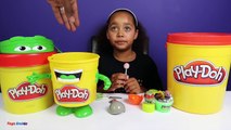 Giant Play Doh Blind Bag Bins - Kinder Surprise - Slime - Ooshies - Candy - Barbie Toys