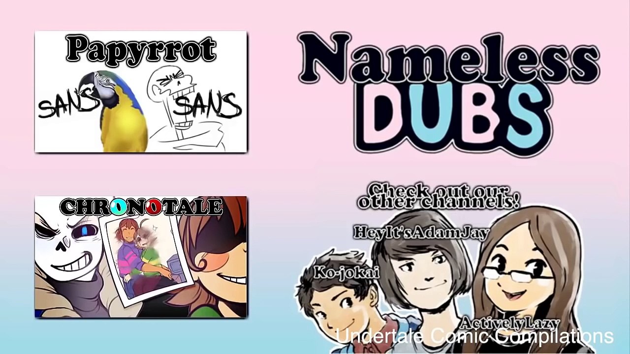 UNDERTALE COMIC DUBS COMPILATION! - TRY NOT TO LAUGH OR GRIN
