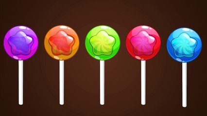 Lollipop Dedo De La Familia Rima De Cuarto De Niños De La Estrella Dulces Daddy Dedo Canción