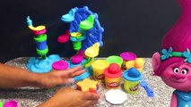 Play Doh Pastel de arco iris Sorpresa Juguete NUEVO TROLLS PELÍCULA de la Adormidera Enseñar a NIÑOS pequeños a Aprender los Colores