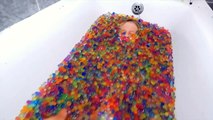 Bad Baby Messy Orbeez Bath Party Spa Explosion!! Daddy Freaks Out