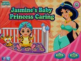 ☆ Disney Princesa Jasmine Embarazada y el Cuidado del Bebé Episodio Completo Cuidar de Juego Para los Niños Pequeños y