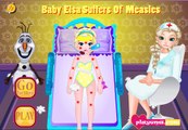 Bebé Elsa Sufre de Sarampión Congelado Elsa Médico de Juegos para los Niños