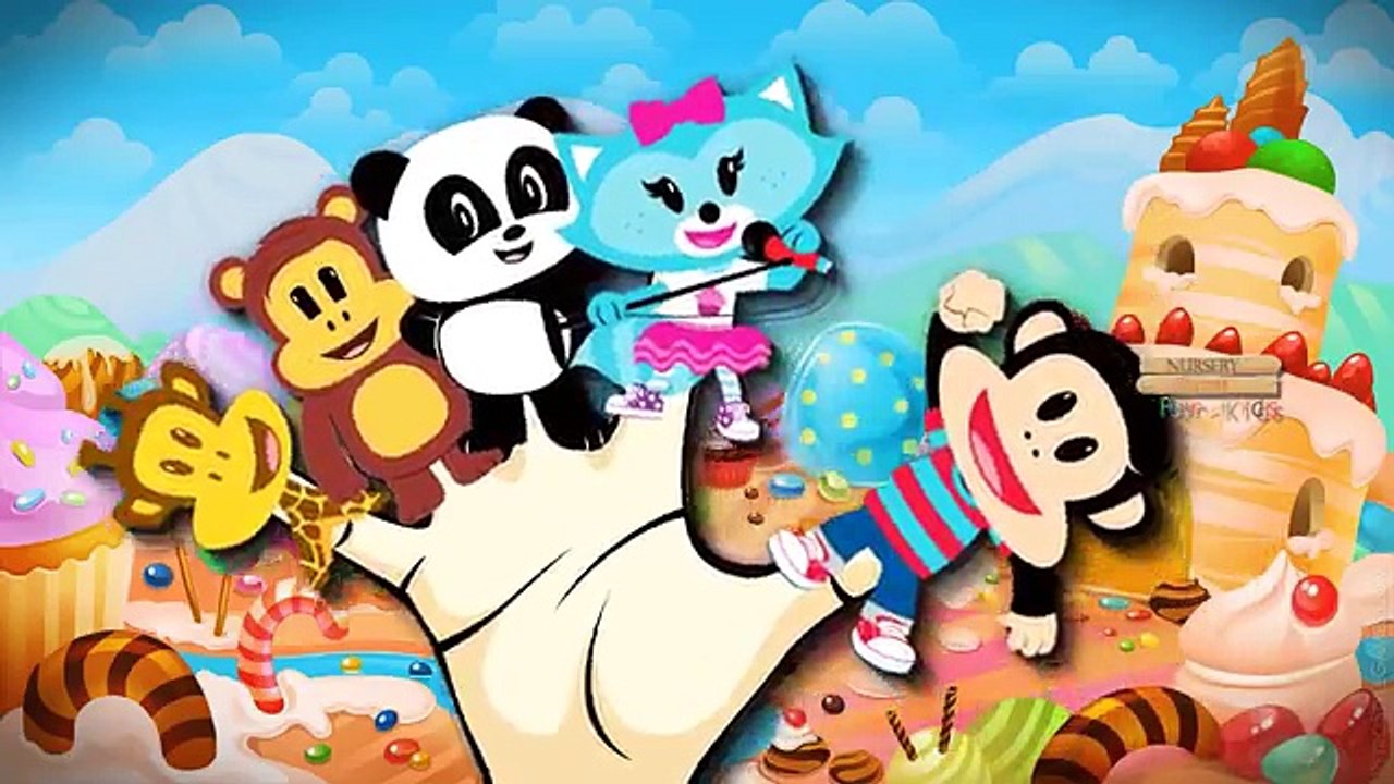 Little Baby Nursery Rhymes W/ Animals Head Finger Family | Lion King Kong Finger Family Ba