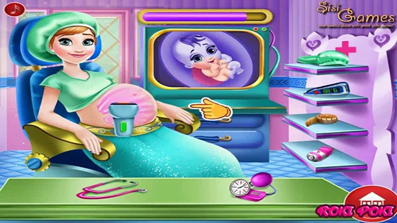 Juegos al doctor Frozen - Elsa emergencia embarazada (Elsa Pregnancy Emergency)