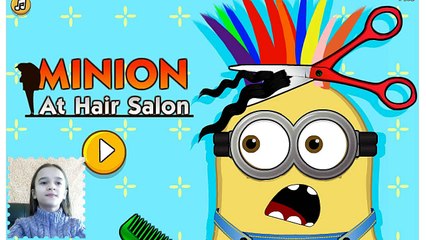 Миньон в парекмахерской. Миньон мультфильм (Прохождение игр)