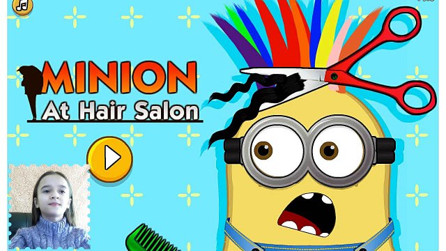 Миньон в парекмахерской. Миньон мультфильм (Прохождение игр)