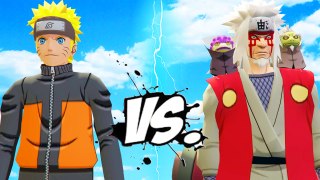 NARUTO VS JIRAIYA SENNIN - GREAT BATTLE