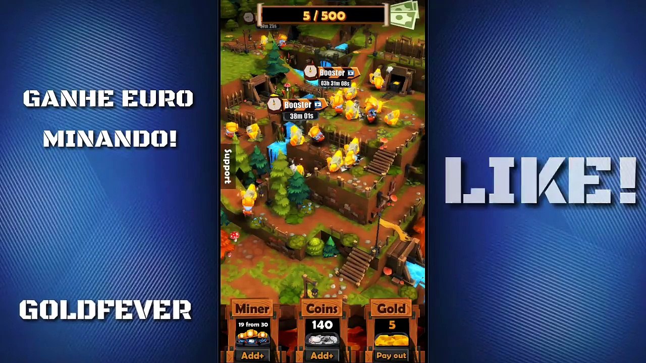 COMO-GANHAR-ATÉ-10-EURO-NO-PAYPAL-GOLD-FEVER - 10Youtube.com