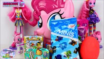 My Little Pony Surprise Toys Play Doh MLP Shopkins Pinkie Pie Surprise Egg and Toy Collect