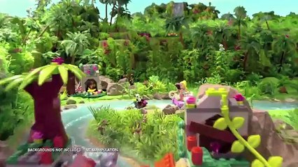 Lego Friends 41038 Jungle Rescue Base with 41036 41033 and 41032 Speed Build