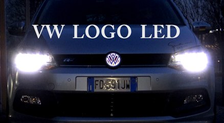 VOLKSWAGEN POLO LOGO LED LIGHT