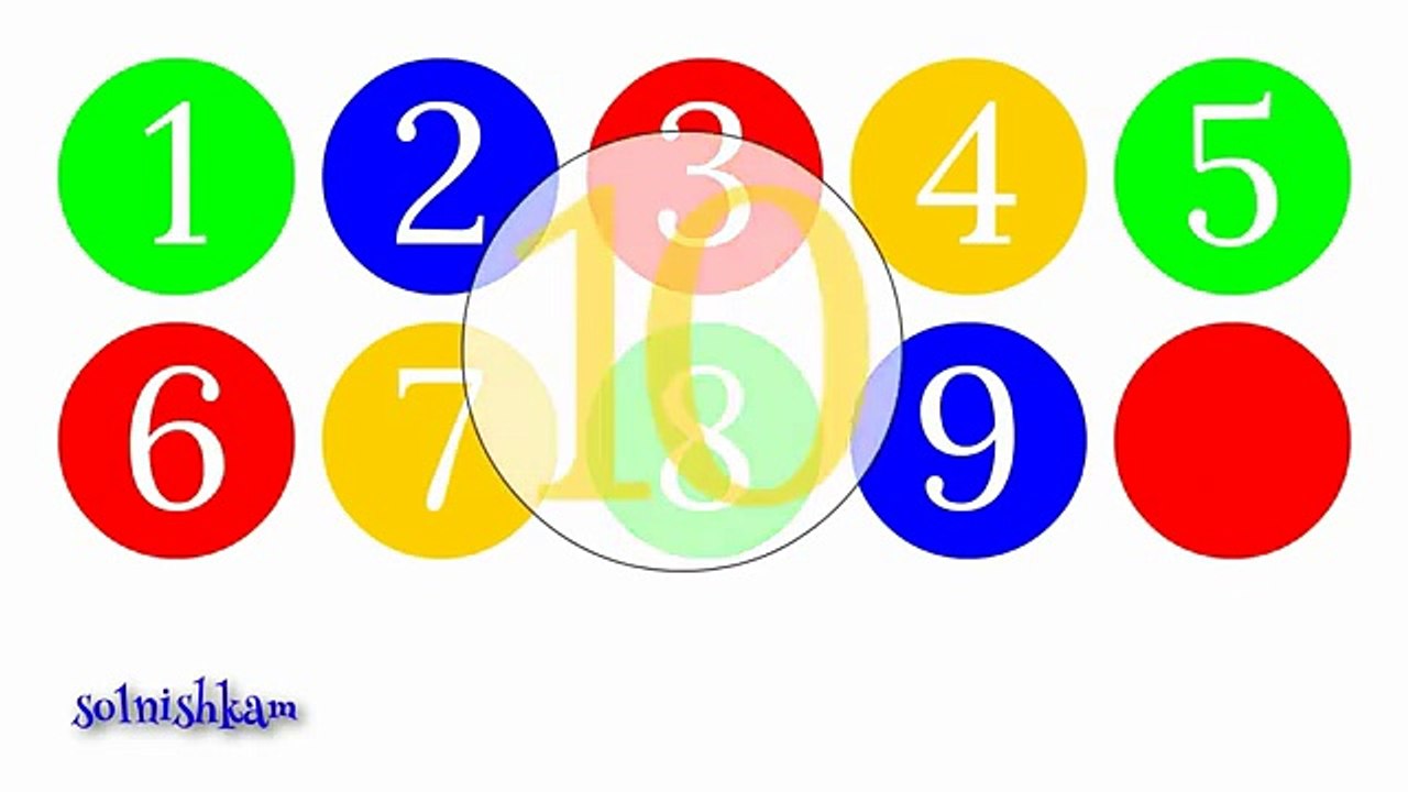 Учим цифры. Учимся считать от 1 до 20 с Ежиком Жекой. Развивающие мультфильмы для детей.