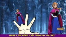 Frozen Cartoon Finger Family Rhymes For Children | Elsa Finger Family Nursery Rhymes For Kids