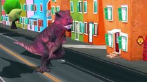 Los Dinosaurios Dedo De La Familia De Los Niños Canciones Infantiles | Dinosaurios Dibujos Animados Para Los Dedos De La Familia De La Canción
