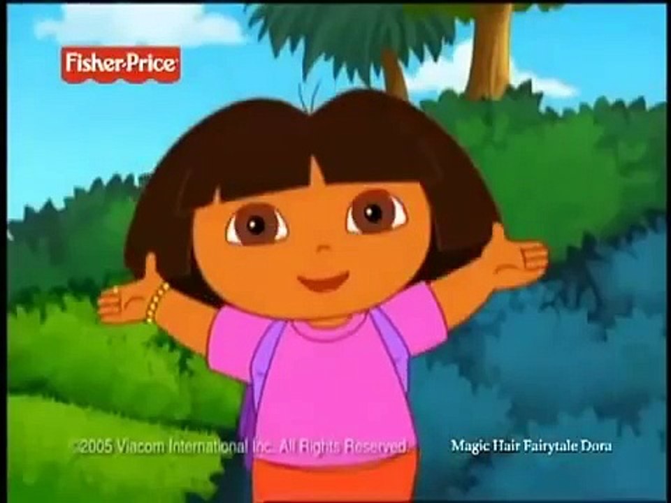 Mattel - Fisher Price - Dora the Explorer - Magic Hair Fairytale