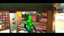 SPIDERMAN HELICÓPTERO de la PARTE w/ HULK! Disney Pixar Cars Rimas McQueen Colores