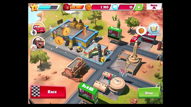 CARS: FAST AS LIGHTNING - Chick Hicks VS Sheriff VS Miguel Camino | Disney Pixar Cars